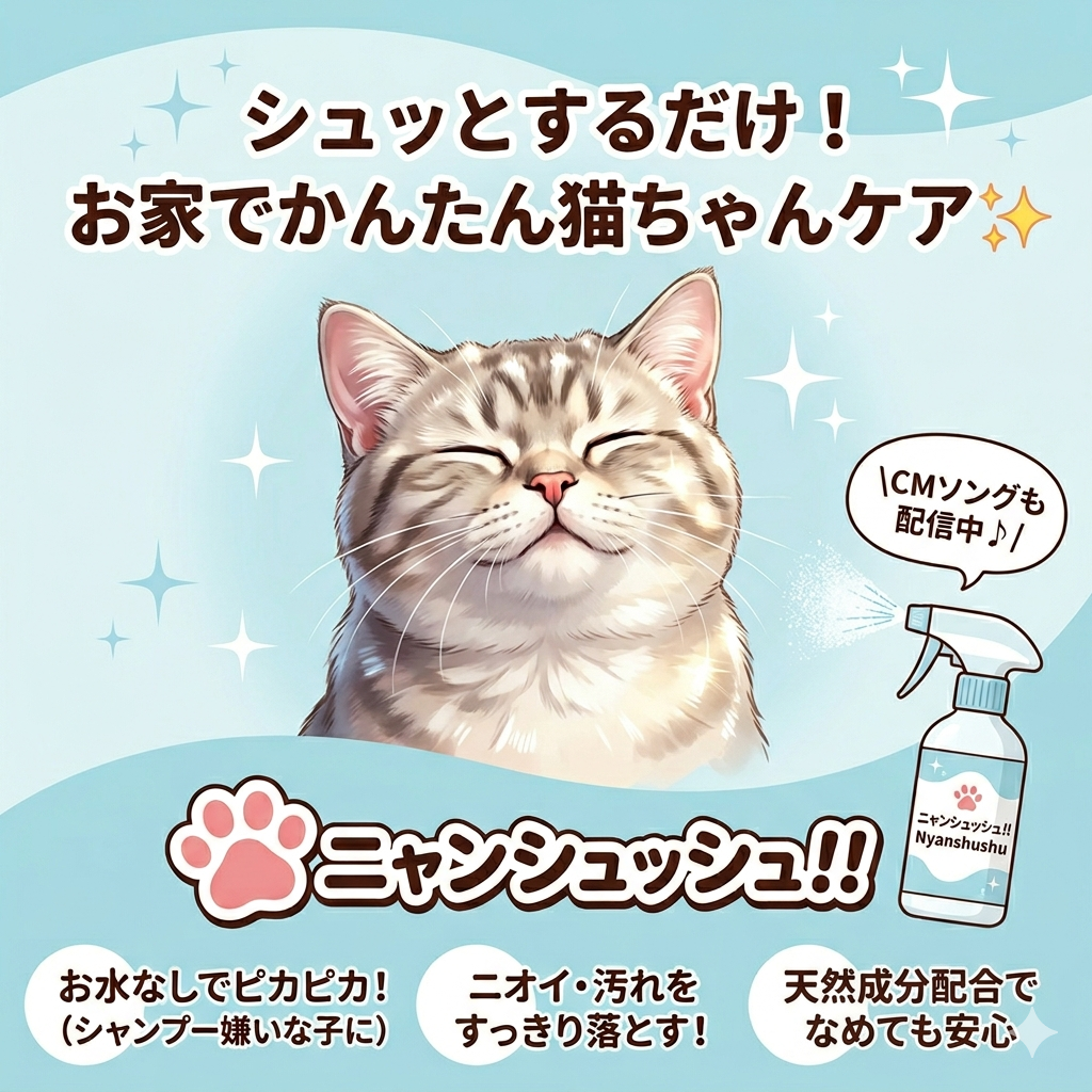 にゃんシュッシュ